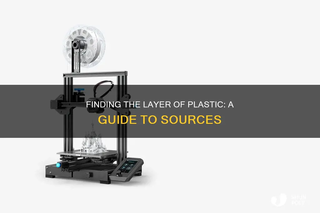 where to find layer of plastic
