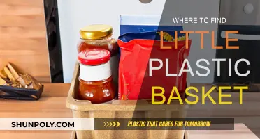 Little Plastic Baskets: Where to Find Them