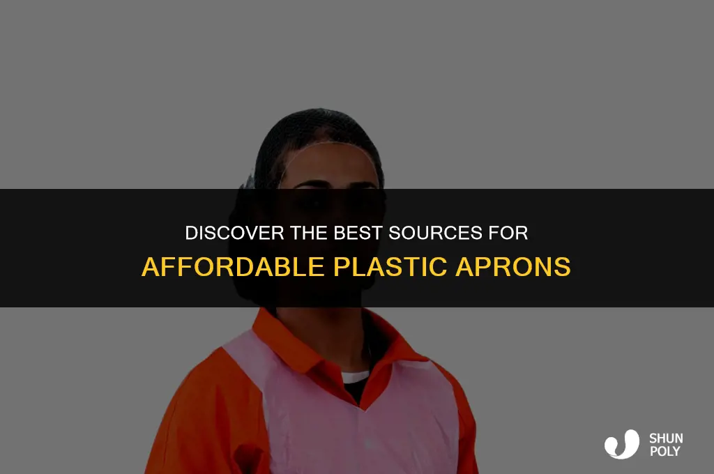 where to find plastic aprons