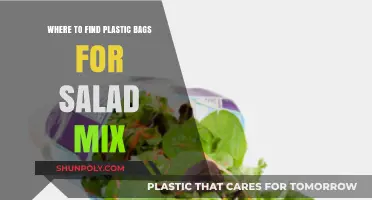 Best Places to Find Plastic Bags for Fresh Salad Mix Storage