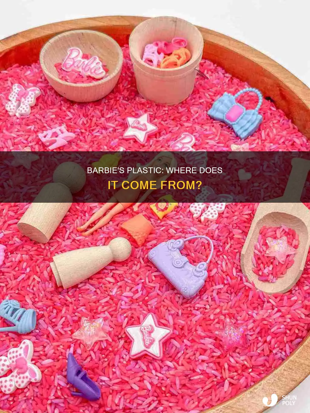 where to find plastic barbie is made out of container