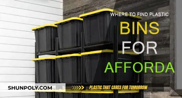 Affordable Plastic Bins: Where to Find Them