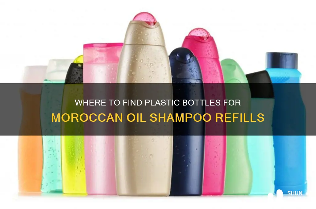 where to find plastic bottle for morrican oil shampoo