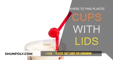 Plastic Cups with Lids: Where to Find Them