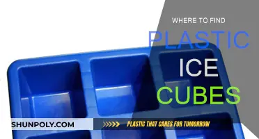 Plastic Ice Cubes: Where to Find Them
