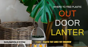 Outdoor Plastic Lanterns: Where to Buy Them
