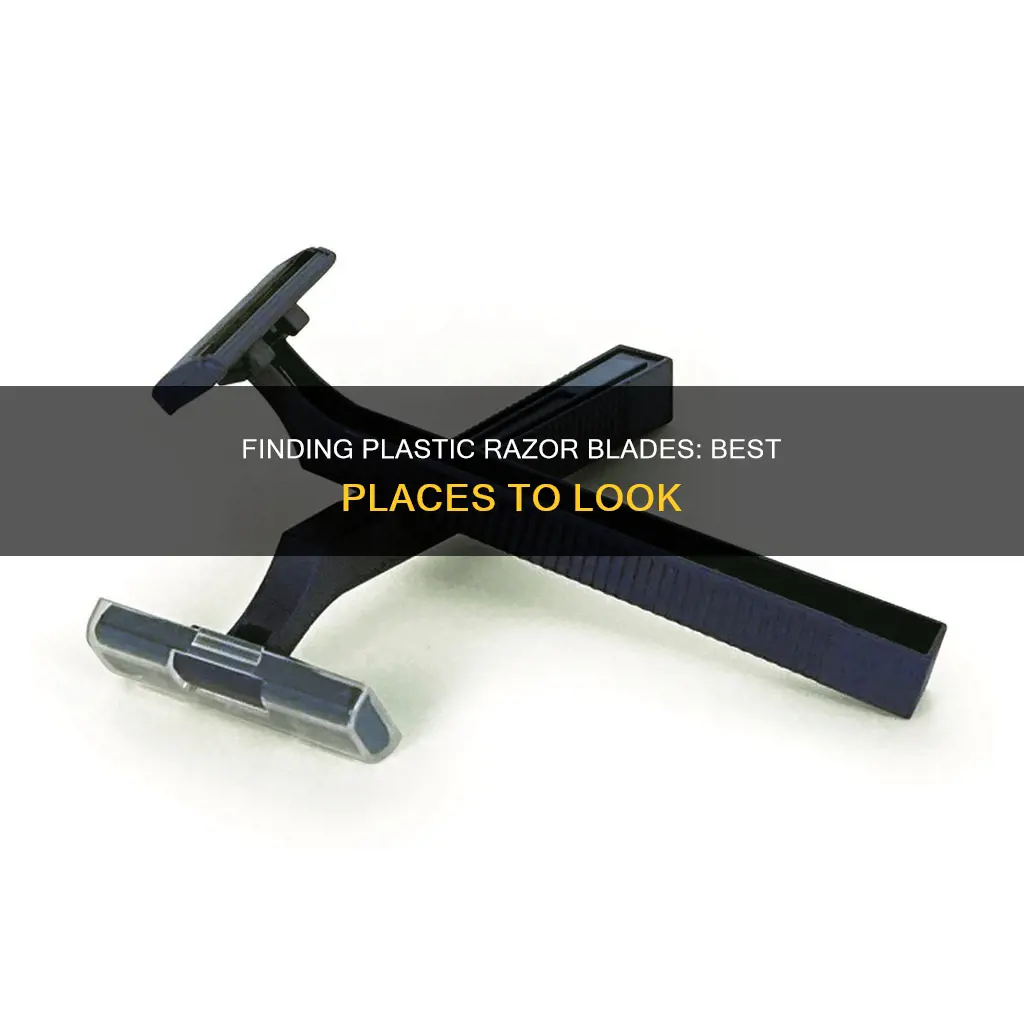 where to find plastic razor blades