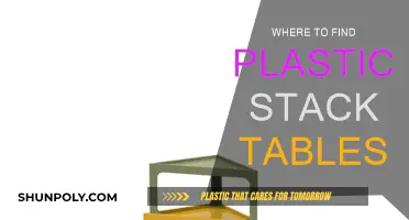 Stackable Plastic Tables: Where to Buy Them