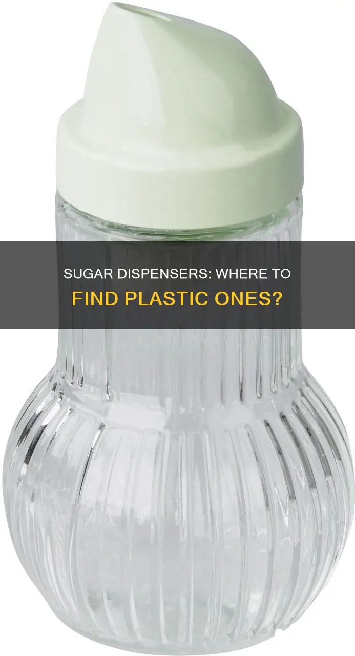 where to find plastic sugar dispenser