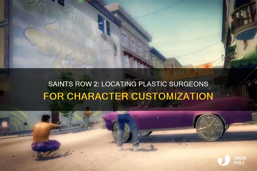 where to find plastic surgeons saints row 2