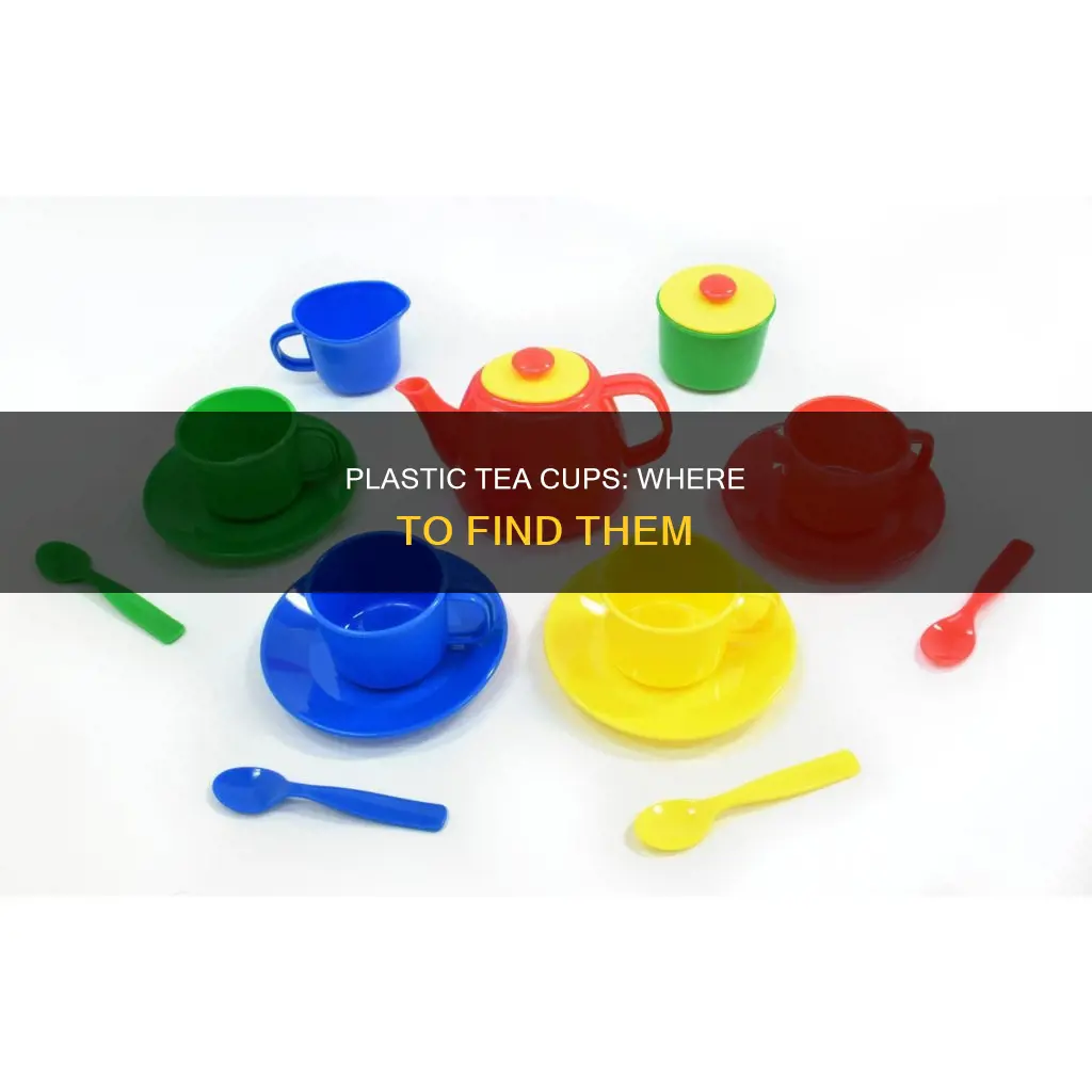 where to find plastic tea cups