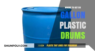 Where to Find and Buy 55 Gallon Plastic Drums Easily