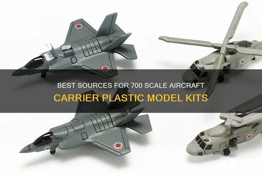 where to get aircraft carriers plastic model kits 700 scale