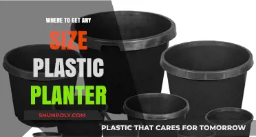 Find the Perfect Plastic Planter in Any Size: A Comprehensive Guide