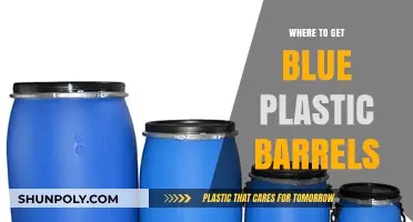 Where to Find Affordable Blue Plastic Barrels for Storage and More