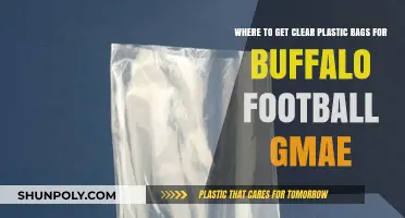 Buffalo Football Game: Best Sources for Clear Plastic Bags