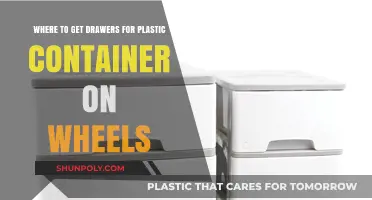 Plastic Container Drawers: Where to Get Them?