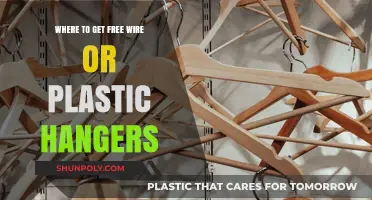 Free Hangers: Where to Find Wire and Plastic Options Easily