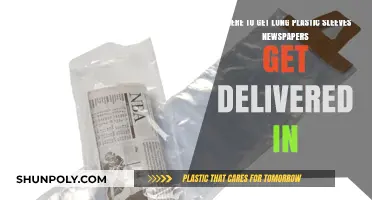 Where to Find Long Plastic Newspaper Delivery Sleeves: A Guide