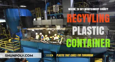 Montgomery County: Where to Recycle Plastic Containers?