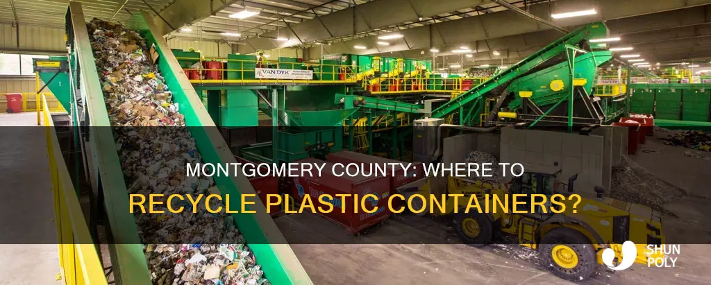 where to get montgonery county recyvling plastic container