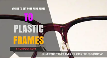 Where to Add Nose Pads to Plastic Glasses Frames Easily