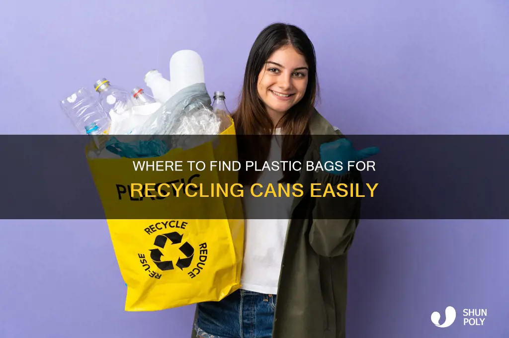 where to get plastic bags for cans