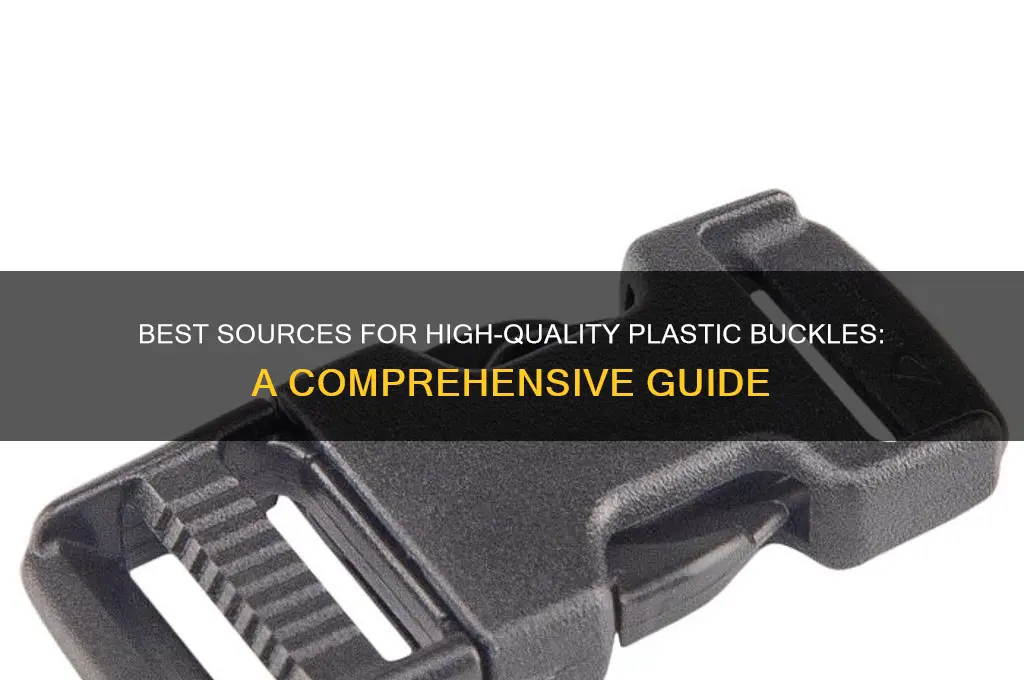 where to get plastic buckles