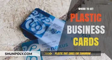Unique Plastic Business Cards: Top Sources for Modern Professionals