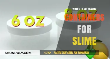 Best Places to Buy Plastic Containers for Slime Making