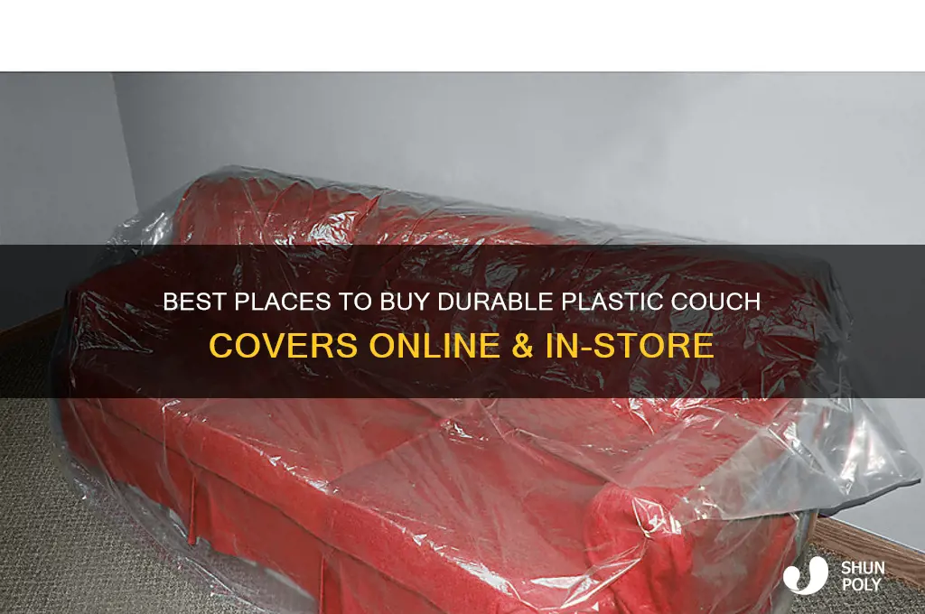 where to get plastic couch covers