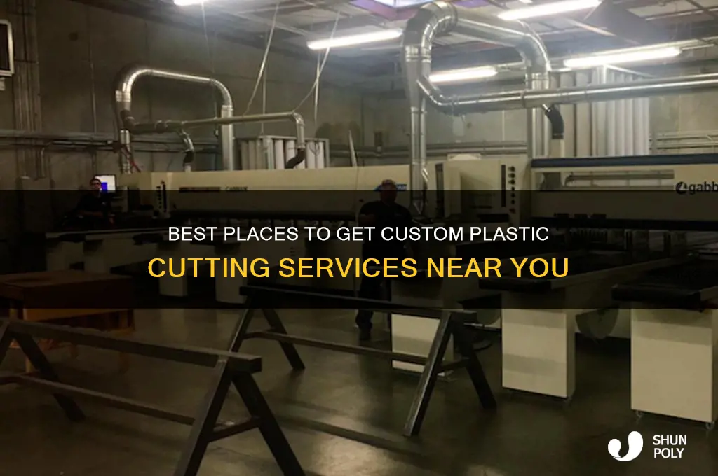 where to get plastic cut