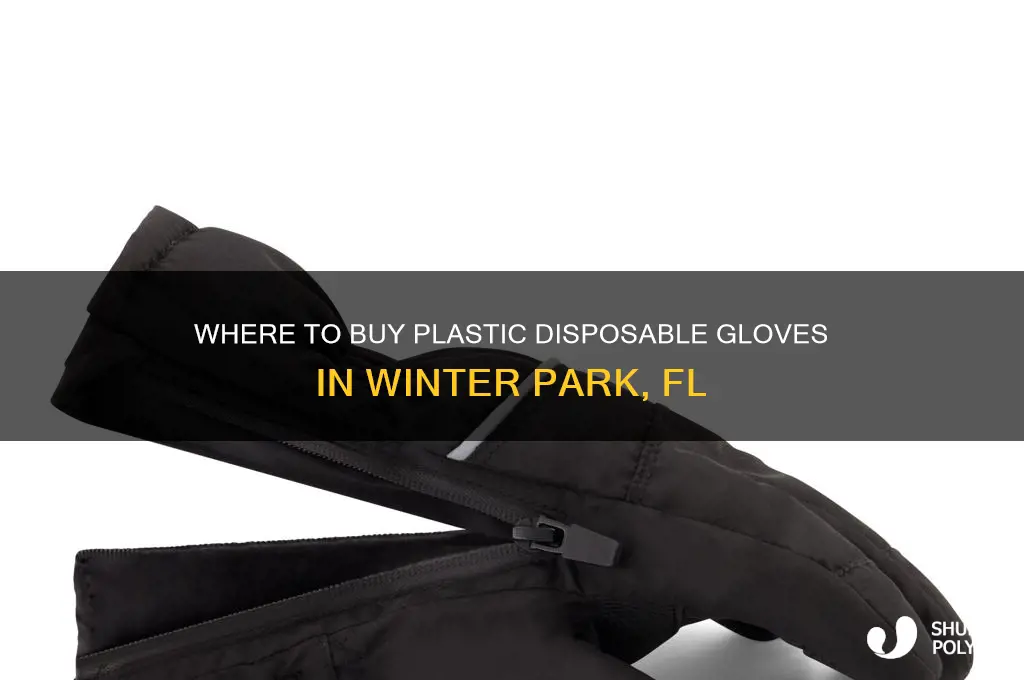 where to get plastic disposable gloves winter park fl