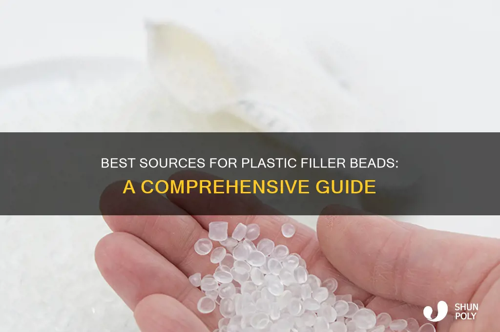 where to get plastic filler beads