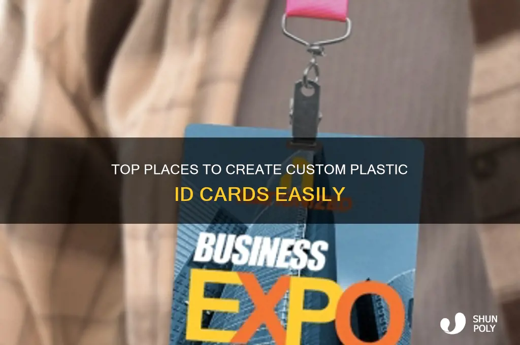 where to get plastic id cards made