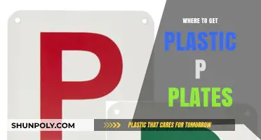 Where to Buy Plastic P Plates: Top Retailers and Online Options