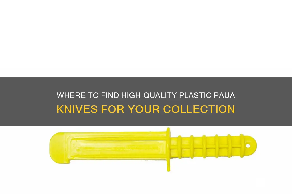 where to get plastic paua knife