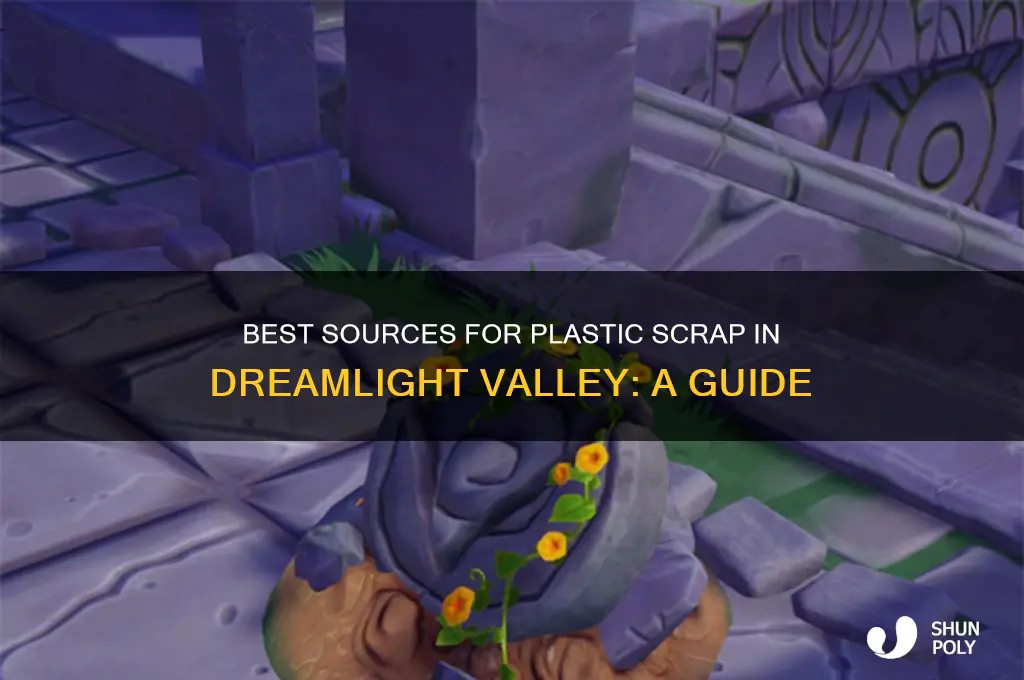 where to get plastic scrap dreamlight valley