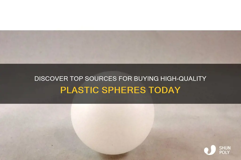 where to get plastic sphere