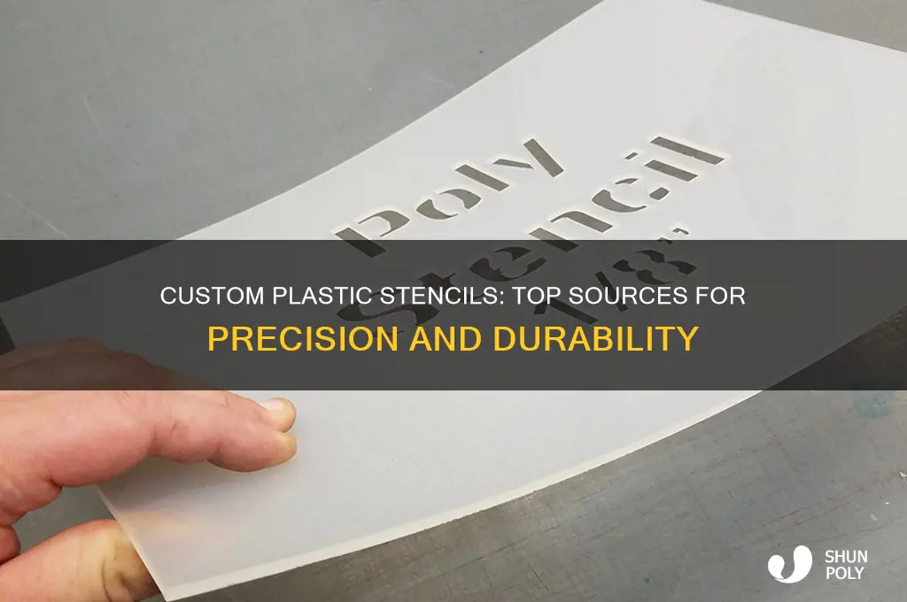 where to get plastic stencils made