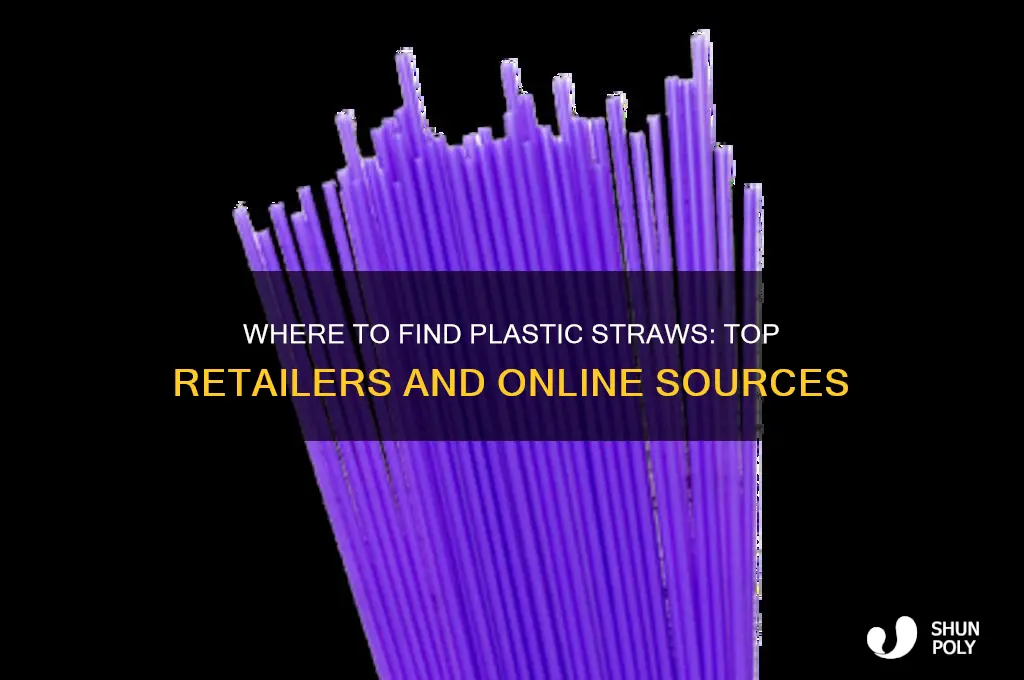 where to get plastic straws
