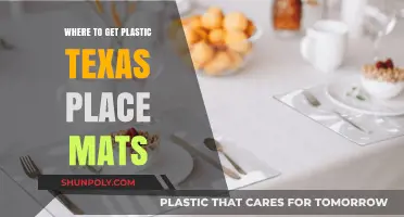 Where to Find Durable Plastic Texas Place Mats for Your Table