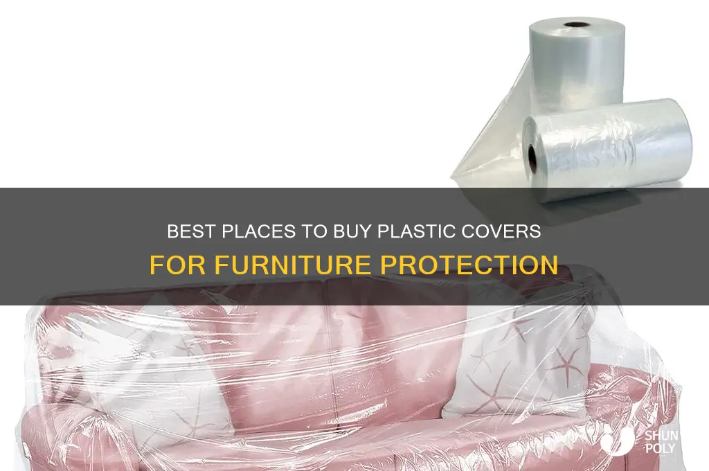 where to get plastic to cover furniture