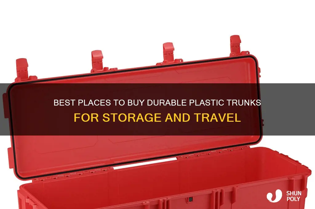 where to get plastic trunks