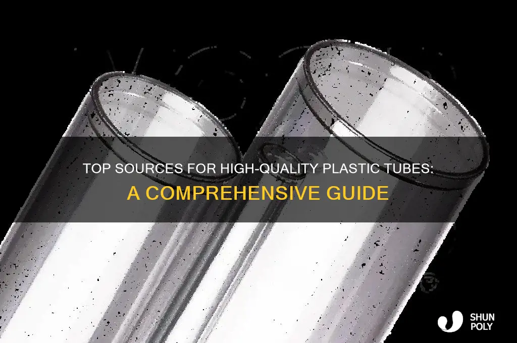 where to get plastic tubes