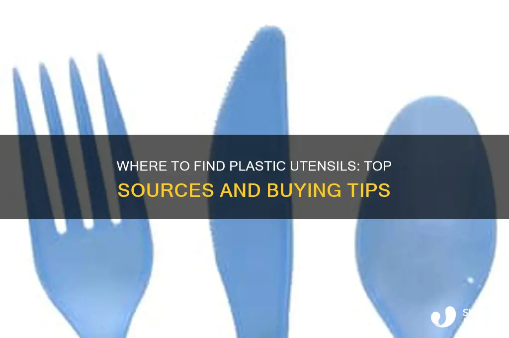 where to get plastic untcils