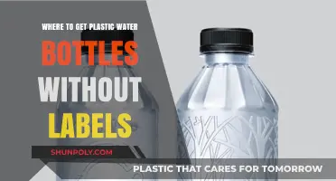 Where to Find Label-Free Plastic Water Bottles: A Comprehensive Guide