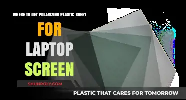 Where to Buy Polarizing Plastic Sheets for Laptop Screens