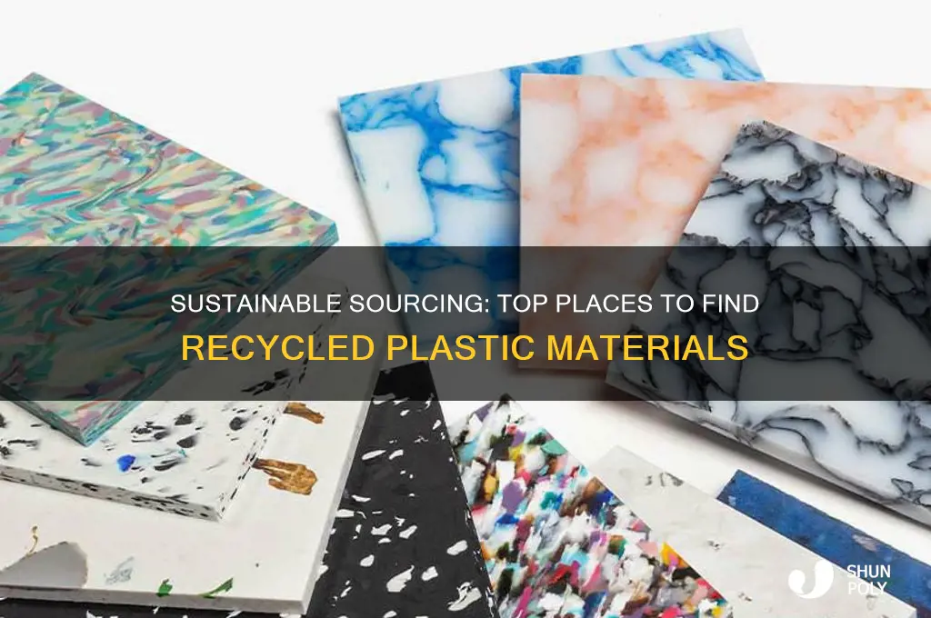 where to get recycled plastic