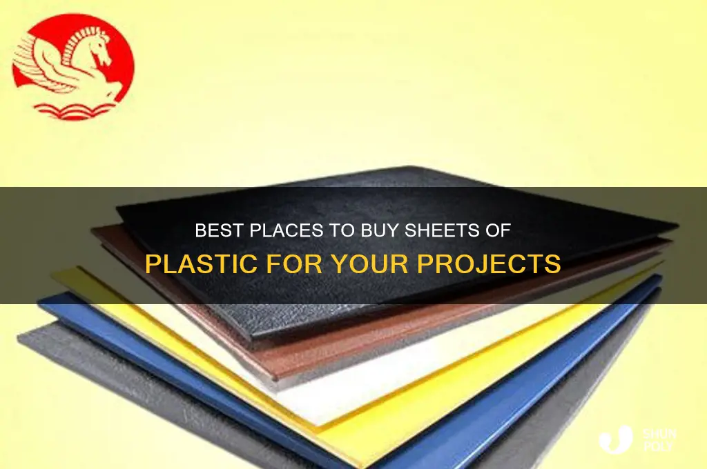 where to get sheets of plastic